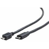 Gembird CCP-USB2-mBMCM-1M USB 2.0 Micro BM to Type-C cable (Micro BM/CM), 1 m kabal  cene