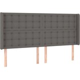  Box spring s madracem LED sivi 180x200cm od umjetne kože | shoptok.hr