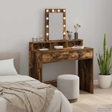  Toaletni stol Smeđa 100 x 41 x 140 cm Konstruirano drvo | shoptok.hr