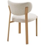 House Nordic Bijela podstavljena blagovaonska stolica Savina – | shoptok.hr