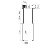  Redo 01-3301 - LED prigušiva zidna lampa SWING LED/9W/230V 3000/4000K CRI 90 bela | Eponuda.com