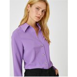 Koton Shirt - Purple - Regular Cene