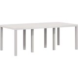  Komplet za jedilnico v vrtu z blazino 7 pcs Bela in antracit PP, (5000301215) | Shoptok.si