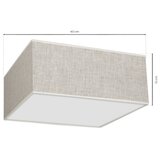  plafonsko svetlo lino 2xE27/60W/230V | Eponuda.com