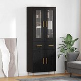  Highboard 2 kom. Crni hrast 69,5 x 34 x 180 cm Cijene