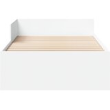  Okvir za krevet bijeli 90x200 cm konstruirano drvo | Eponuda.com