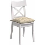  Jastučići za sjedenje 4 pcs Krema 40 x 40 x 6 cm tkanina | Eponuda.com