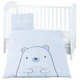 Kikka Boo posteljina za krevetac 3u1 bear, blue cene