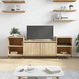 TV ormarić boja hrasta sonome 160x35x55 cm konstruirano drvo | shoptok.hr