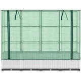  Povišena gredica s pokrovom za staklenik 160 x 40 x 138 cm | shoptok.hr