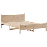  Okvir kreveta bez madraca 135 x 190 cm od masivne borovine | shoptok.hr