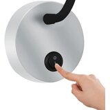  Brilagi - LED fleksibilna zidna lampa MAYA LED/3W/230V 4000K srebrna | Eponuda.com