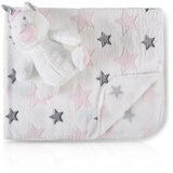 Cangaroo bebi ćebe sa igračkom unicorn stars 90×75 cm | ePonuda.com