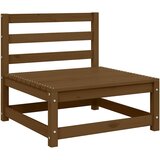  Srednja vrtna sofa smeđa boja meda od masivne borovine | shoptok.hr