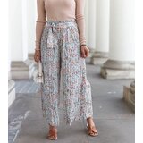 UR/CEO Sky blue wide pleated women's pants Asida | shoptok.hr