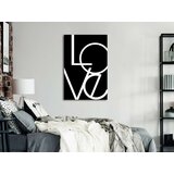  Slika - Black and White: Love (1 Part) Vertical 40x60 | shoptok.hr