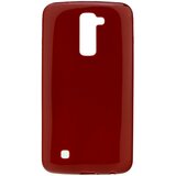  Gumijasti / gel etui Jelly Bright za LG K10 - rdeči Cene