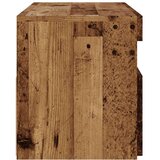 vidaXL TV ormarić LED boja staro drvo 90x35x40 cm konstruirano drvo | shoptok.hr