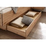 XORA posteljna garnitura 180 cm x 200 cm , kovina, umetna masa, leseni material barve hrasta | Shoptok.si