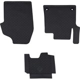 vidaXL Auto tepih 3 pcs Crna prikladno za JUMPY, EXPERT, PROACE 2016- Cijene