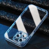 INORCO SULADA za iPhone 14 Pro iz kaljenega stekla, zadnji del ohišja, bleščeč TPU okvir, galvaniziran ovitek za telefon z zaščito za leče, (22033591) | Shoptok.si