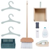 Kinder Home Dječja drvena perilica 3 u 1 s umivaonikom s tekućom vodom i sušilicom 86 × 32 × 90 cm | shoptok.hr