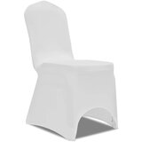 Maison Chic Prevleka za zunanjo pohištvo - Raztegljive prevleke za stole 100 kosov bele barve, (21795684) | Shoptok.si