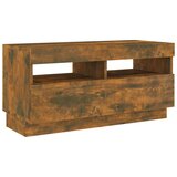  3-dijelni set TV ormarića LED boja dimljenog hrasta drveni | shoptok.hr