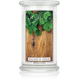 Kringle Candle Classic Balsam & Cedar dišeča sveča 623 g Cene