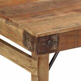  Kava Stol Smeđa 110 x 55 x 40 cm Čvrsto drvo iz reciklaže | shoptok.hr