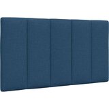  Posteljni okvir brez vzmetnice modra 90x190 cm tkanina | Shoptok.si