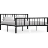  Za krevet crni metalni 160 x 200 cm Cijene