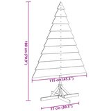  Drveno ukrasno božićno drvce 180 cm od masivne borovine | shoptok.hr