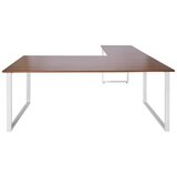 MID.YOU Kotna Pisalna Miza Workspace Xl I, Oreh | Shoptok.si