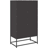  Visoka ploča crna 68x39x123 cm čelik | shoptok.hr