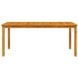  Vrtni set za objed 9 kom. Smeđa Čvrsto drvo akacije | shoptok.hr