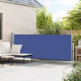  Uvlačiva bočna tenda za terasu 140 x 500 cm plava | shoptok.hr