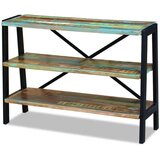  Komoda s 3 police od masivnog obnovljenog drva | shoptok.hr