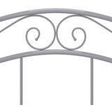  Za krevet sivi metalni 120 x 200 cm | shoptok.hr