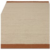 Asiatic Carpets Kremno bela/v barvi terakote ročno tkana volnena preproga 120x170 cm Lima Rust – | Shoptok.si