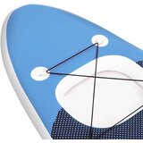  Set daske za veslanje stojeći na napuhavanje plavi 360x81x10 cm | shoptok.hr