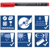  PERMANENTNI MARKER 0,6MM PK4 RECIKLIRANI LUMOCOLOR STAEDTLER 318 WP4 Slike