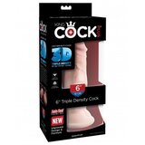 King Cock dildo Plus 3D 6, 15cm Cene