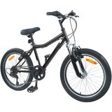  Dječji Bicikl 24 Inča 6-Speed za djecu od 8 do 12 godina Crna | shoptok.hr