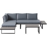 Ambia Garden LOUNGE GARNITURA tkanina aluminij | Shoptok.si