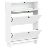  Ormar za cipele EDE 78 x 24 x 103 cm Konstruirano drvo Bijela - Bijela | shoptok.hr