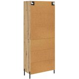  Highboard Umjetnički hrast 69,5 x 34 x 180 cm Konstruirano drvo Slike