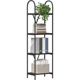  Polica Crni hrast 40 x 30 x 146 cm Konstruirano drvo | shoptok.hr
