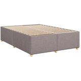  Boxspring krevet s madracem Sivosmeđa 160 x 200 cm Tkanina - Sivosmeđa 160 x 200 cm Dizajn linija | shoptok.hr