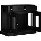 Namještaj za kućni kavez Crni hrast 90 x 47,5 x 80 cm | shoptok.hr